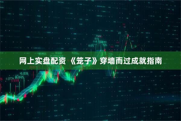 网上实盘配资 《笼子》穿墙而过成就指南